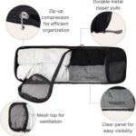 Baggallini Long Compression Cube - Lightweight Compression Packing Cube for Travel - Image 4