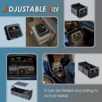 95L Car Trunk Organizer & Storage With 26L Ice Pack, Waterproof Foldable | Trunk Organizers for SUVs & Cars, Car Storage Organizer, Great Gift for Drivers (Gray-M004) - Image 3