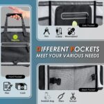 95L Car Trunk Organizer & Storage With 26L Ice Pack, Waterproof Foldable | Trunk Organizers for SUVs & Cars, Car Storage Organizer, Great Gift for Drivers (Gray-M004) - Image 9