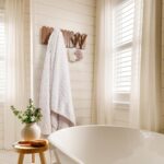 Wall Coat Rack for Entryway: Wooden Modern Heavy Duty 6 Hooks Retractable Wall Mounted for Small Spaces Hallway Bathroom Bedroom for Hanging Jacket Towel Backpack Bag - Image 6