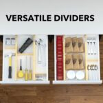 SpaceAid Bamboo Drawer Dividers Inserts, 3 Sizes, 9 Pack - Image 7