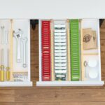 SpaceAid Bamboo Drawer Dividers Inserts, 3 Sizes, 9 Pack - Image 8