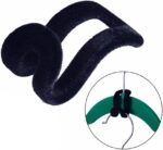 50 Pcs Mini Cascading Hanger Connection Hook for Clothes Velvet Hanger(Black) - Image 3