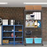 Whitmor 5-Tier Heavy Duty Shelving Unit, Metal Adjustable Storage Shelves, 2000 lbs Capacity for Pantry, Kitchen, Closet, Laundry, 29.6" L x 13.7" W x 59.4" H, Black - Image 3