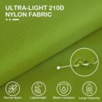 Cipway Compression Packing Cubes, Ultralight Luggage Organizer Bags, Travel Essentials for Carry on Suitcase (3 Piece,Green) - Image 3