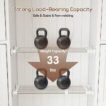 Hershii Tension Shelf Expandable Rod Closet System Heavy Duty Clothes Hanger Adjustable DIY Storage Organizer Freestanding Partitions Shoe Rack - Image 3