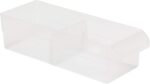 Akro-Mils 40716 Plastic Width Dividers for Small Drawers in Plastic Cabinets, Custom Storage Inserts for Teacher Toolbox, Small Parts Organizer, Screw Organizer and More, 16-Pack, Clear - Image 3