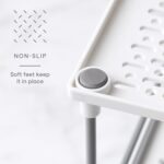 YouCopia UpSpace Adjustable Box Organizer for Foil Wrap and Kitchen Cabinet Storage, Original, White - Image 4