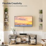 HOOBRO Corner Shelf Wall-Mounted, Set of 2 Floating Corner Shelves, 4-Tier Corner Bookshelves for Wall Decor in Living Room, Bedroom, Bathroom, Home Office, Greige BG25BJP201 - Image 5