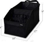Masirs Back Seat Car Organizer, Neatly Organize Items While Traveling, Folds Flat for Easy Trunk Storage - Image 3