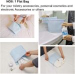 Travel Packing Cubes 8 Pcs Set, Luggage Packing Organizers with Shoe Bag and Toiletry Bag - Image 6