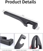 Car Seat Gap Filler 2 Pack, Universal Fit PU Leather Car Seat Gap Plug to Fill The Gap Between Seat and Console, Car Seat Crevice Blocker Stop Things from Dropping - Image 4