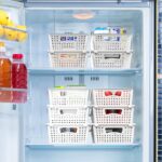 Simple Houseware Plastic Stackable Storage Basket Pantry Organizer, 6 Pack, 14.5" x 8.5" x 3.5", White - Image 6