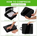 Compression Packing Cubes for Suitcases, UNTIFUL 6 Set Travel Organizer Cubes for Travel Essentials - Image 4
