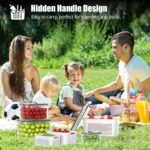 5 Pack Fruit Storage Containers for Fridge - Clear Berry Containers with Colander, Airtight Fridge Organizer Bins with Vent Handle Lids for Refrigerator Organizers and Storage Keep Fresh - Image 6