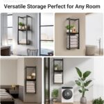 Towel Racks for Bathroom, 2 Tier Wall-Mounted Towel Rack, Home Decor Shelf, Space-Saving Organizer Rack for Household, Bathroom, and Bedroom - Image 6