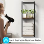 Towel Racks for Bathroom, 2 Tier Wall-Mounted Towel Rack, Home Decor Shelf, Space-Saving Organizer Rack for Household, Bathroom, and Bedroom - Image 7