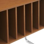 Crosley Furniture Lily Record Player Stand with Vinyl Storage, Stores up to 90 Records, Turntable Stands, Walnut - Image 10