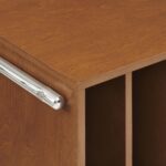 Crosley Furniture Lily Record Player Stand with Vinyl Storage, Stores up to 90 Records, Turntable Stands, Walnut - Image 11