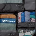 NOMATIC Packing Cubes, Compression Luggage Organizers for Carry-On, Suitcases, Travel Bags, Small - Image 3