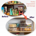 ClearSpace Pantry Organization and Storage Bins with Removable Dividers & Lids – Perfect Pantry Organizers or Kitchen Organization – Refrigerator Organizer Bins, Cabinet Organizers, 4 Pack - Image 3