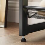 SONGMICS Shoe Rack, 3-Tier Shoe Organizer, Metal Shoe Storage for Garage, Stackable Shoe Shelf, with Adjustable Flat or Angled Shelves, 9-12 Pairs, Charcoal Gray ULMR03GB - Image 5