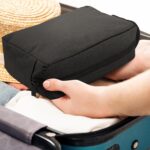 Paterr 16 Pcs Travel Toiletry Bag for Women Men Large Water Resistant Shaving Bag Hanging Cosmetic Bag with Handle and Divider Storage Travel Pouch Case (Black) - Image 8