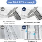 Can Organizer for Pantry Free Combination Can Dispenser, Clear Thickened 3-Tier Storage Rack for 36 Cans Suitable for Cabinet Pantry Fridge Countertop (3 * 3) - Image 4