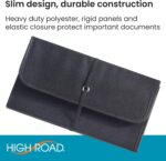 High Road Glove Box Organizer - Insurance and Registration Holder for Car Documents and Paperwork - Expandable Front Seat Organizer with Card Pockets - Image 5