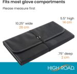 High Road Glove Box Organizer - Insurance and Registration Holder for Car Documents and Paperwork - Expandable Front Seat Organizer with Card Pockets - Image 6