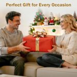 Stackable Storage Basket: Plastic Storage Bins, Baskets for Organizing, Pantry Decorative Containers for Closets, Cabinets, Shelves(8 Pack, Grey) - Image 9