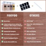 Cereal Containers Storage Set - 4 Piece Airtight Large Food Storage Containers(135.2oz), BPA Free Dispenser Plastic Cereal Storage Containers - Image 4