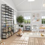 Shoe Rack Large Capacity 72 Pairs Tall Shoe Shelf, 3 Row 12 Tiers Sturdy Metal Shoe Organizer for Entryway, Closet, Bedroom, Black - Image 3