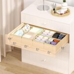 DIMJ Drawer Organizer Clothes Storage - 16 Pack Baby Dresser Organizer for Nursery, Foldable Drawer Dividers for Bedroom Closet Organization, Fabric Storage Bins for Socks, Underwears, Bras - Image 4