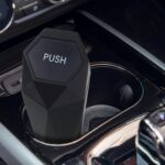 Car Trash Can, Car Trash Bin with Lid, Car Accessories for Women Interior, Car Garbage Can with Additional 2 ABS Hooks and 60pcs Trash Bags, Suitable for Home, Office, Car Organizer, Black - Image 3