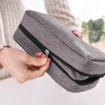 Travel toilet bag is used to store toiletries, with a large capacity storage hanging toilet bag (Gray) - Image 4