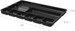 Deflecto 38104 Sustainable Office Desktop Organizer, 1" x 14" x 9", Black - Image 3