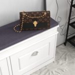 Panana Shoe Storage Bench, Shoe Rack with Padded Seat Cushion, Shoe Cabinet with 1/2 Flip-Drawer for Closet Hallway Mudroom (White, 2 Drawers) - Image 7