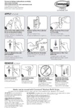 Command Medium Utility Hooks, Plastic, 9 Wall Hook and 12 Strips, Damage-Free with Adhesive, No Tools Great for Organization and Storage, Holds up to 3 lb - Image 10