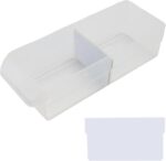 (64-Pack Small Drawer Dividers compatible with Craft Cabinet and Hardware Storage Organizers, (Dividers Only), Made of High-Strength Fiberglass, Easy to Label - Image 2