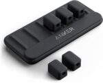 Anker Multipurpose Cord Keeper - 5 Clips for Lightning, USB C, Micro Cables & Other Wires - Sticks to Wood, Marble, Metal, Glass (Black) - Image 2