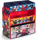 Delta Children Multi-Bin Toy Organizer, Marvel Spider Man - Image 2