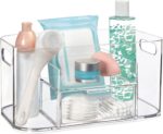 STORi Bliss Clear Makeup Organizer for Countertop, Divided Bathroom Organizer & Storage Drawer, Makeup Brush Holder, Cosmetic & Nail Polish Organizer, Made in USA - Image 2