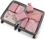 Travel Packing Cubes 8 Pcs Set, Luggage Packing Organizers with Shoe Bag and Toiletry Bag - Image 2