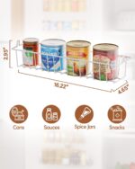 LAMU Over The Door Pantry Organizers and Storage, 8-Tier Hanging Spice Rack, Home & Kitchen Storage Shelves for Cabinet, Large Capacity Seasoning Organizer, Laundry Room Organization, White - Image 4