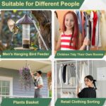 Clothing Hook Pole,51 Inch Closet Pole Reach with Hook Stainless Steel Sponge Handle Length Clothes Hook Pole Get Clothes From High Places Be Used Shutters Ceiling - Image 8