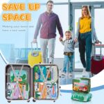 Paterr 7 Pcs Packing Cubes for Travel Kids Days of Week Compression Packing Cubes Colorful Luggage Organizers Suitcase Camp (Car) - Image 4