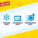 Glad Food Storage Containers, Family Size, 104 Ounce, 3 Count - Image 5