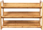 Honey-Can-Do SHO-01599 Bamboo 3-Tier Shoe Shelf - Image 6