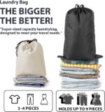 8 Set Compression Packing Cubes Travel, Ultralight Expandable 60% Space Saving Packing Cubes for Travel Compression,Packing Compression Organizing Accessories for Women/Men (Black) - Image 6